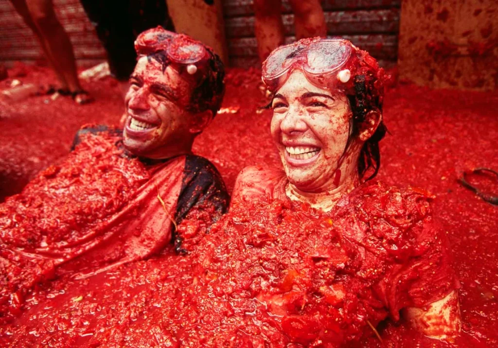 Best Food Festivals La tomatina