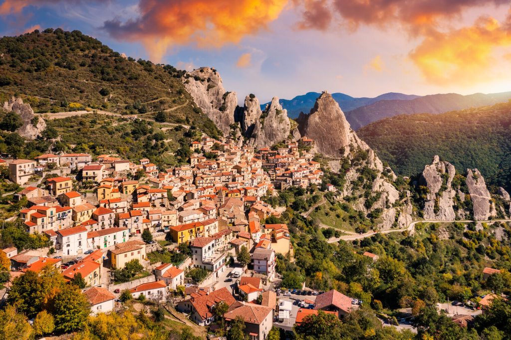Castelmezzano - hidden villages in Italy