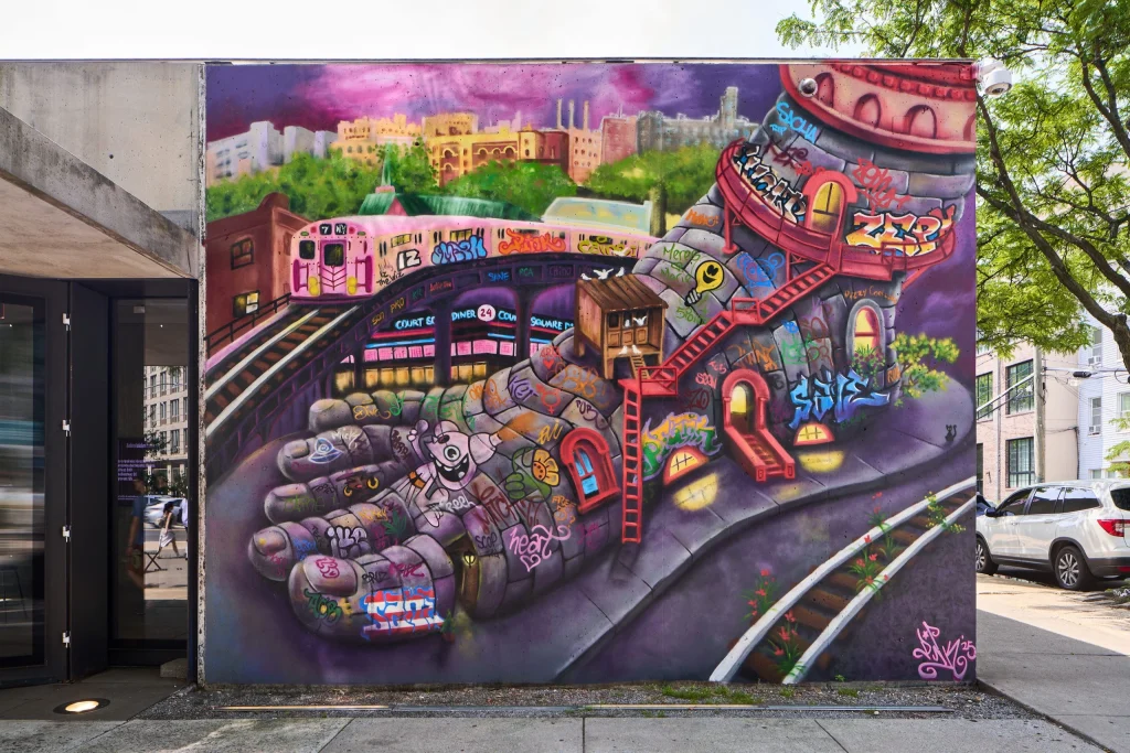 street artists around the world lady pink